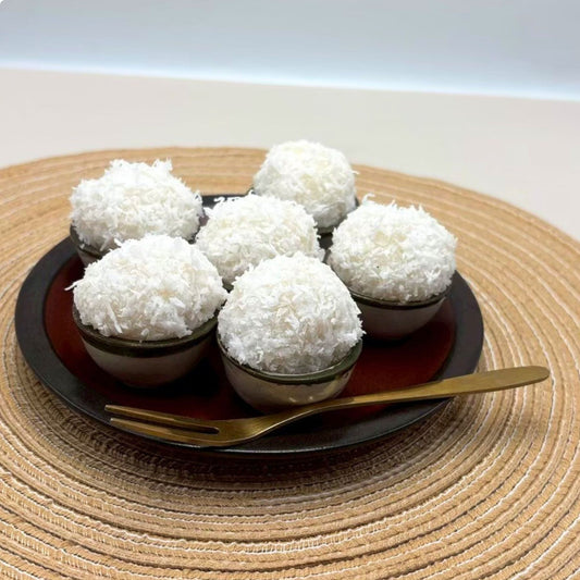 Sugar Dumplings with Coconut